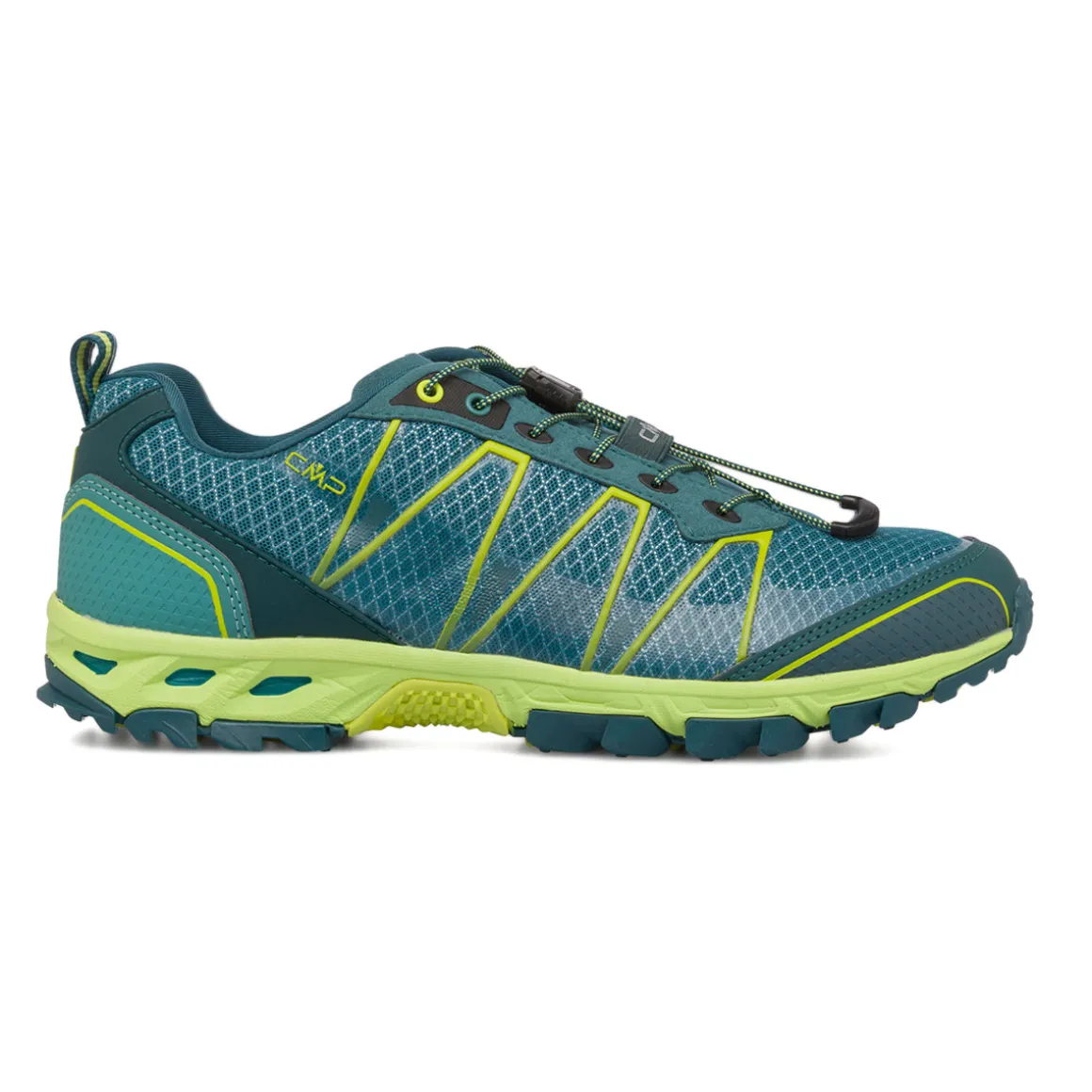 Scarpe da Trekking blu petrolio e verdi da Uomo CMP Altak Trail