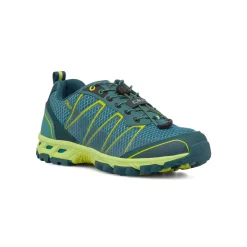 Scarpe da Trekking blu petrolio e verdi da Uomo CMP Altak Trail
