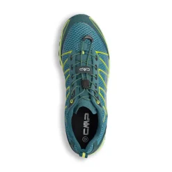 Scarpe da Trekking blu petrolio e verdi da Uomo CMP Altak Trail