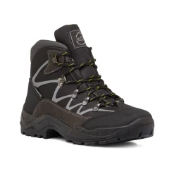 Scarpe da trekking da uomo nere e grigie Jacalu