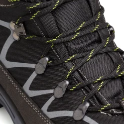 Scarpe da trekking da uomo nere e grigie Jacalu