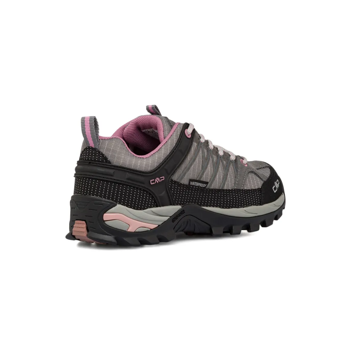 Scarpe da Trekking grigie e nere in pelle da Donna CMP Rigel Low