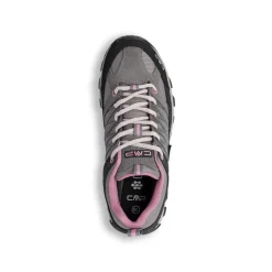 Scarpe da Trekking grigie e nere in pelle da Donna CMP Rigel Low