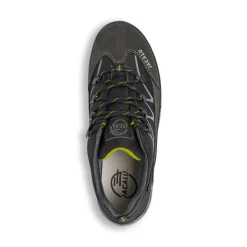 Scarpe da Trekking uomo grigie con lacci gialli Jacalu