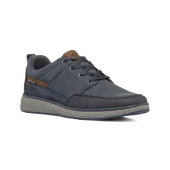 Scarpe eleganti blu da Uomo con inserti marroni Glams