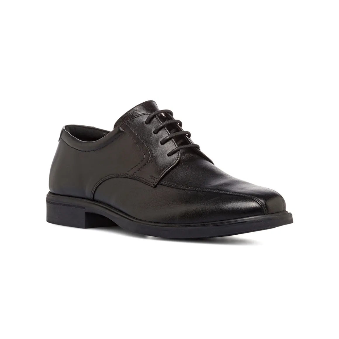 Scarpe Eleganti da Uomo Nere in Pelle con Allacciatura Derby La Cuoieria