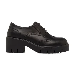 Scarpe Oxford nere da Donna con suola Platform Swish Jeans