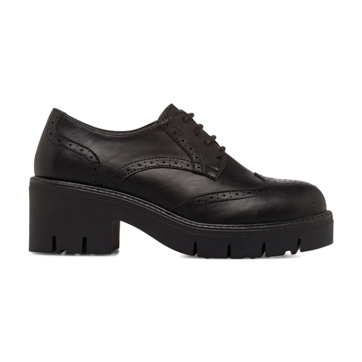 Scarpe Oxford nere da Donna con suola Platform Swish Jeans