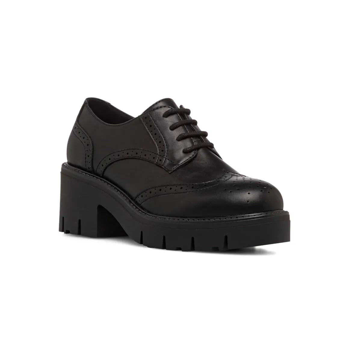 Scarpe Oxford nere da Donna con suola Platform Swish Jeans