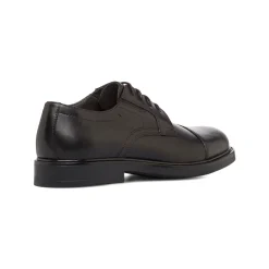 Scarpe Oxford nere da Uomo in pelle Primopiano