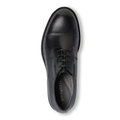 Scarpe Oxford nere da Uomo in pelle Primopiano