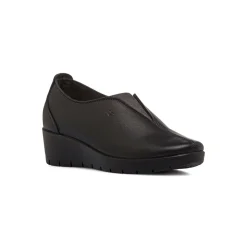 Scarpe Slip-on da Donna nere con zeppa Fly Flot