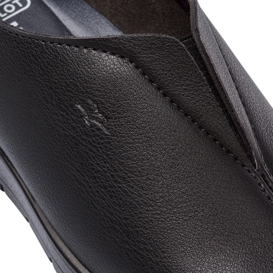 Scarpe Slip-on da Donna nere con zeppa Fly Flot