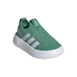 Scarpe slip-on Primi Passi verdi da Bambini adidas Bubblecomfy Infant