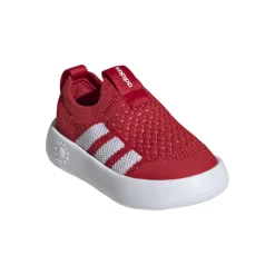 Scarpe slip-on Primi Passi rosse da Bambini adidas Bubblecomfy Infant