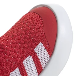 Scarpe slip-on Primi Passi rosse da Bambini adidas Bubblecomfy Infant
