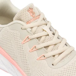 Scarpe sportive Beige da Donna con inserti rosa Gymnasium