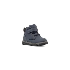 Scarponcini blu con strappo e lacci elastici Bambino Lumberjack