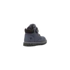 Scarponcini blu con strappo e lacci elastici Bambino Lumberjack