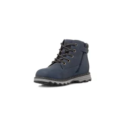 Scarponcini blu da Bambino con lacci Lumberjack