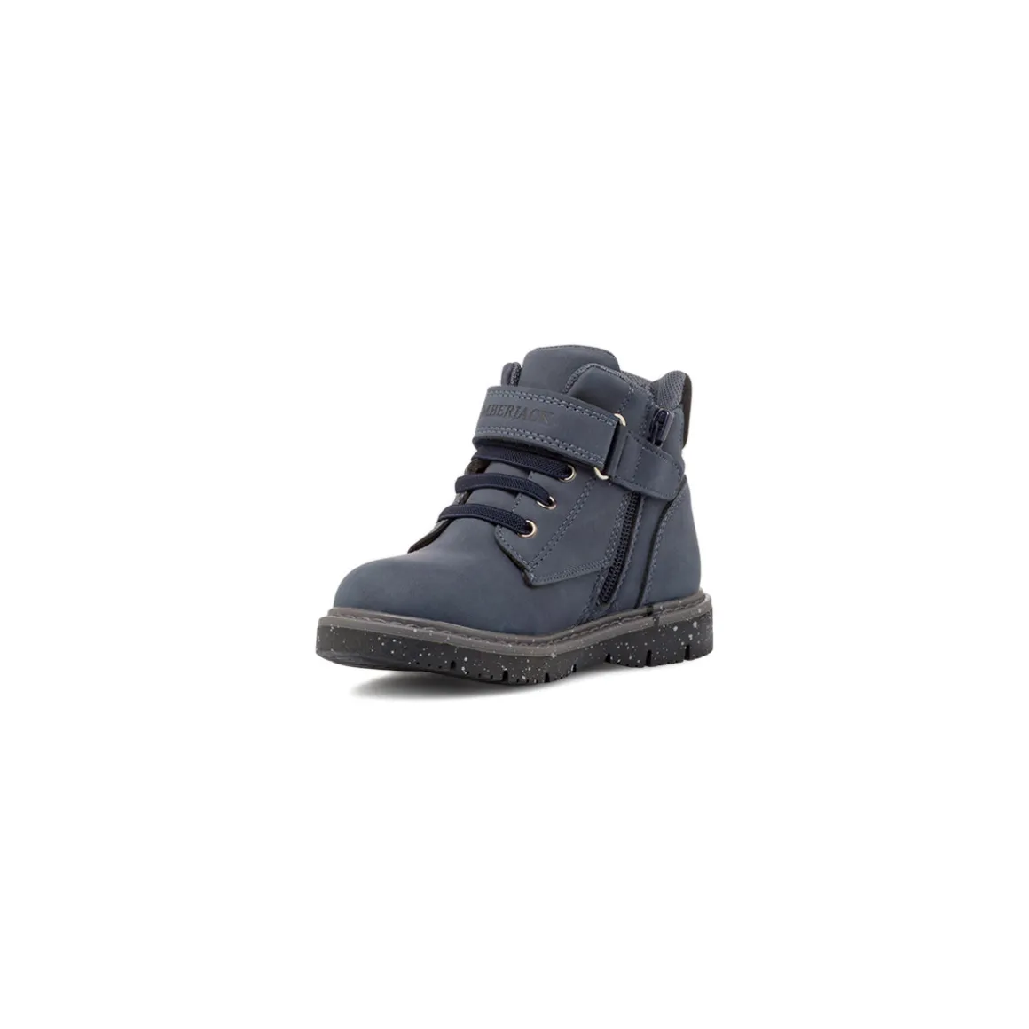 Scarponcini blu da Bambino con strappo Lumberjack