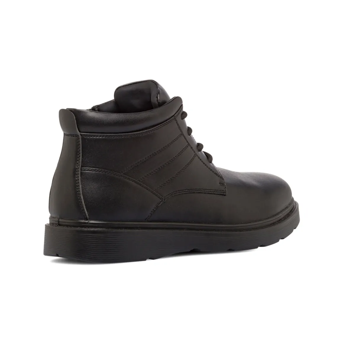 Scarponcini comfort neri da Uomo con cuciture decorative P Soft