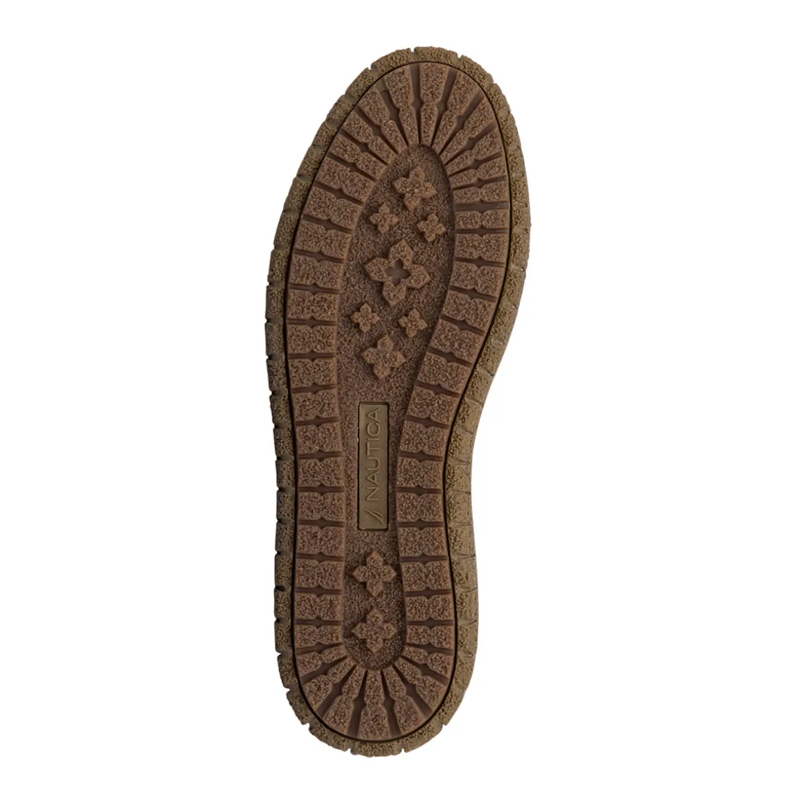 Scarponcini da uomo marroni con logo Nautica