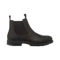 Scarponcini neri da Uomo con elastico laterale Lumberjack