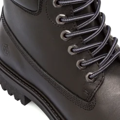 Scarponcini neri da Uomo con lacci Lumberjack