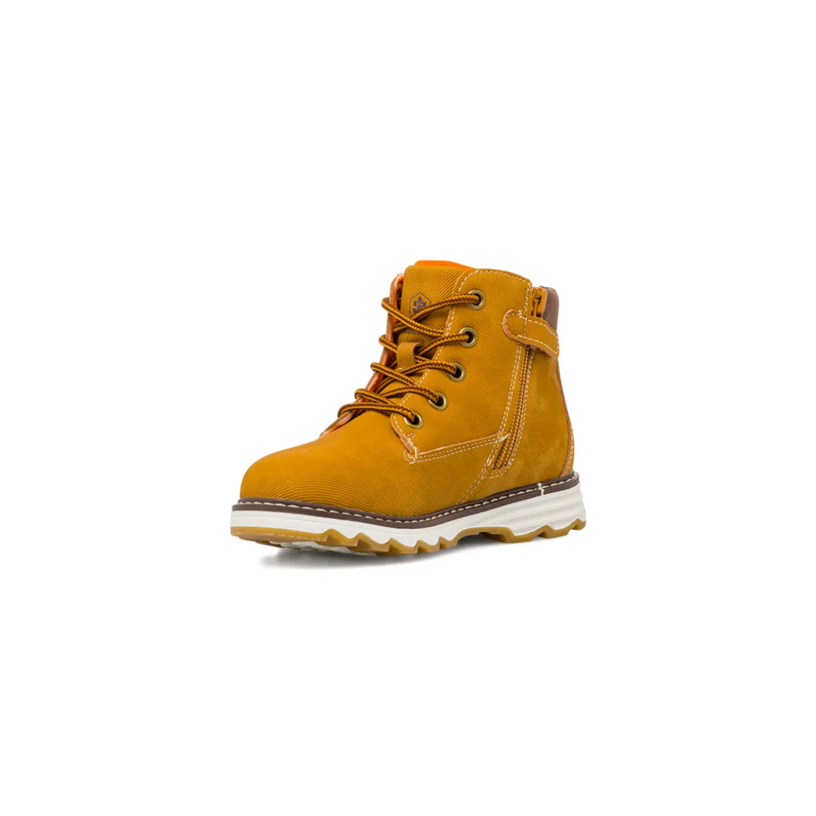Scarponcini ocra da Bambino Lumberjack