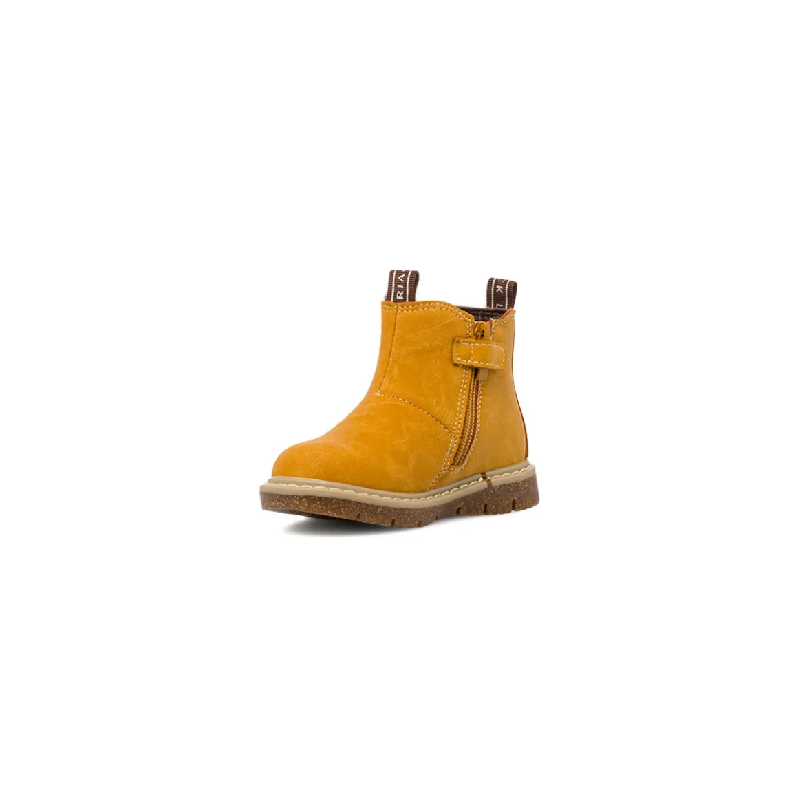 Scarponcini ocra da Bambino con elastico laterale Lumberjack