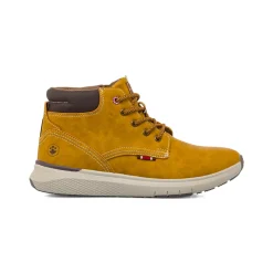 Scarponcini ocra da Uomo con inserti marroni Lumberjack