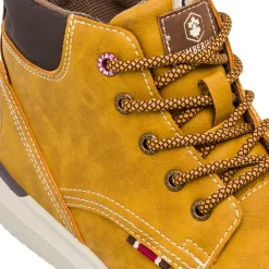 Scarponcini ocra da Uomo con inserti marroni Lumberjack