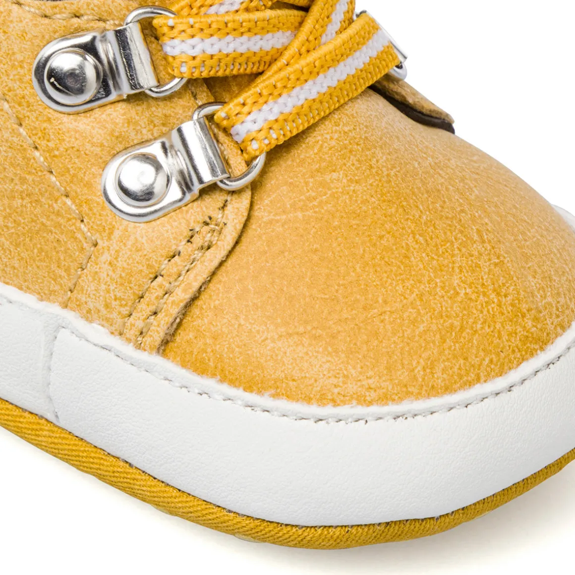Scarponcini primi passi gialli da bambino Chicco Ostik