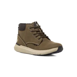 Scarponcini verdi da Uomo con inserti marroni Lumberjack