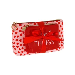 Set due Trousse rosa e rosse da Donna Camomilla Milano