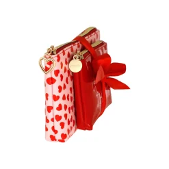 Set due Trousse rosa e rosse da Donna Camomilla Milano
