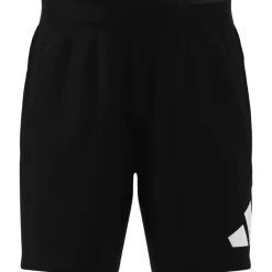 Shorts neri da Uomo con logo laterale TR-ES LOGO adidas