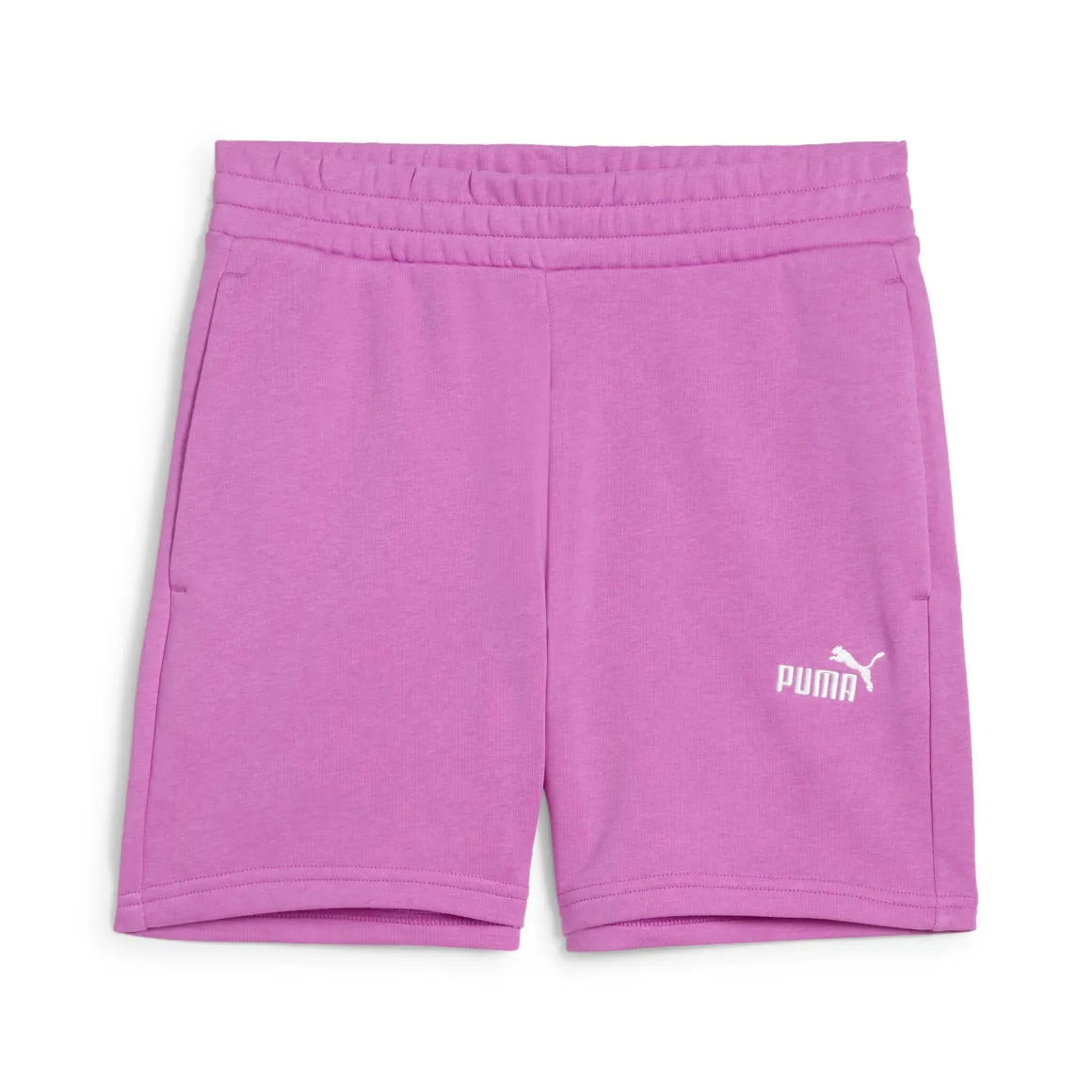 Shorts sportivi da Donna Lilla con tasche a filetto e logo ESS Small No. 1 Puma