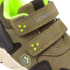 Sneaker alte Primi passi verdi da Bambino Lumberjack