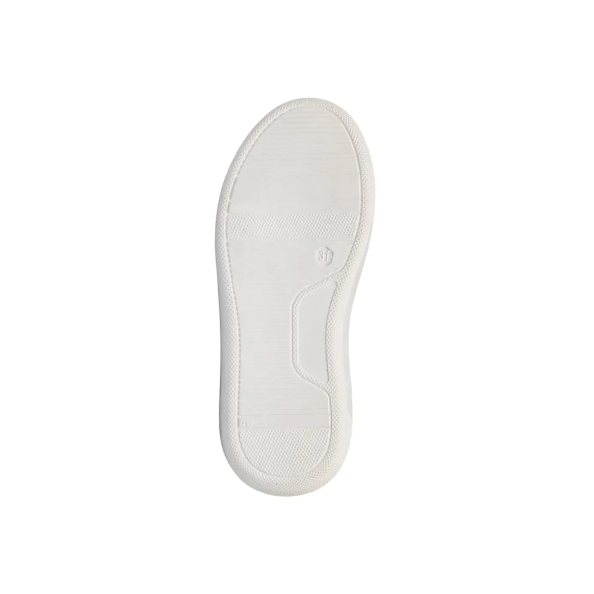 Sneakers alta oro metal da bambina Le Scarpe di Alice