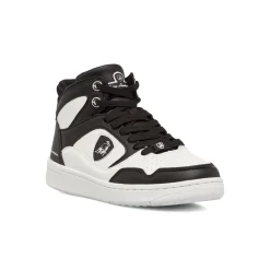 Sneakers alte bianche da ragazzo con logo laterale Tonino Lamborghini BullBlaze Elite