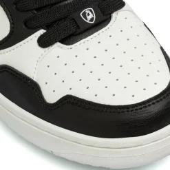 Sneakers alte bianche da ragazzo con logo laterale Tonino Lamborghini BullBlaze Elite
