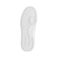 Sneakers alte bianche da ragazza con logo glitterato Champion Rebound Mid G GS