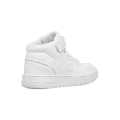 Sneakers alte bianche da Ragazzo con strappo Champion 2.0 Mid B GS