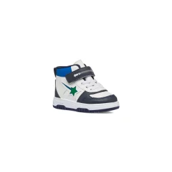 Sneakers alte bianche primi passi bambino Birilli&Monelli
