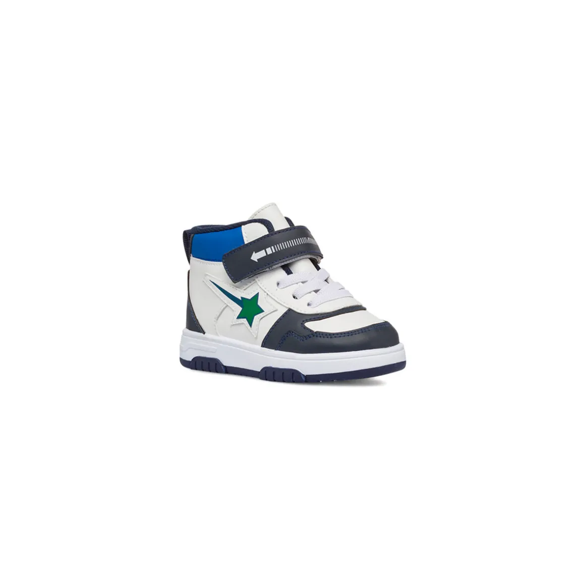 Sneakers alte bianche primi passi bambino Birilli&Monelli