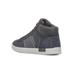 Sneakers alte blu da Uomo con banda laterale Ducati