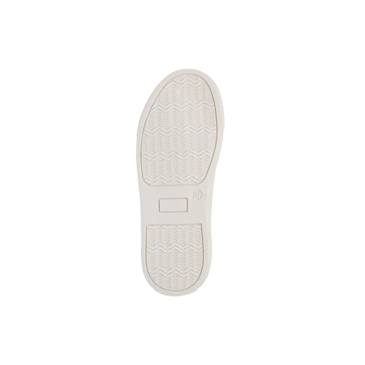 Sneakers alte da bambina bianche con dettaglio cuori con glitter Le scarpe di Alice