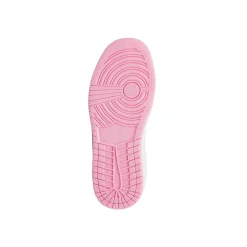 Sneakers alte da ragazza nere e rosa metallizzato e con glitter Le scarpe di Alice